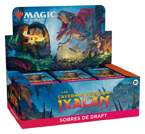 CAVERNAS PERDIDAS DE IXALAN CAJA DE SOBRES DE DRAFT