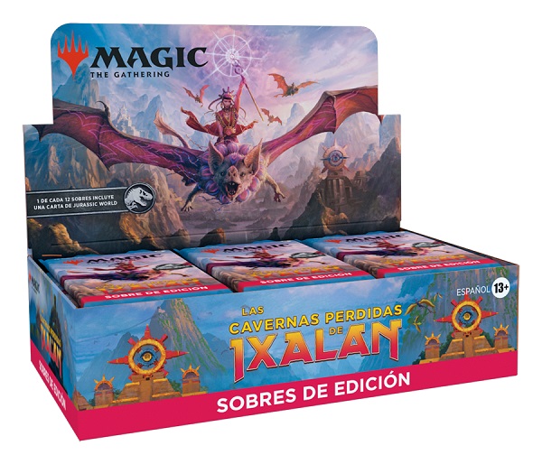 CAVERNAS PERDIDAS DE IXALAN CAJA DE SOBRES DE EDICION
