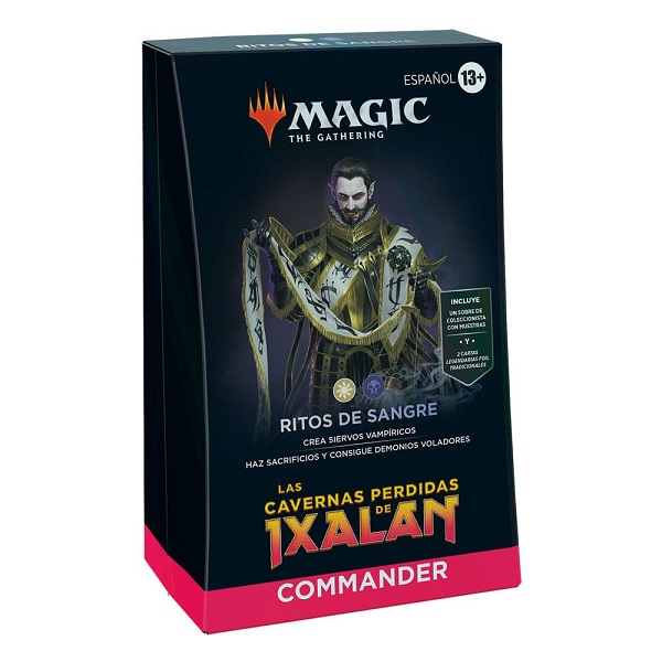 LAS CAVERNAS PERDIDAS DE IXALAN BARAJA COMMANDER RITOS DE SANGRE