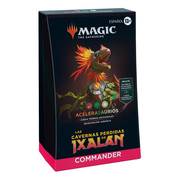 LAS CAVERNAS PERDIDAS DE IXALAN BARAJA COMMANDER ACELERASAURIOS