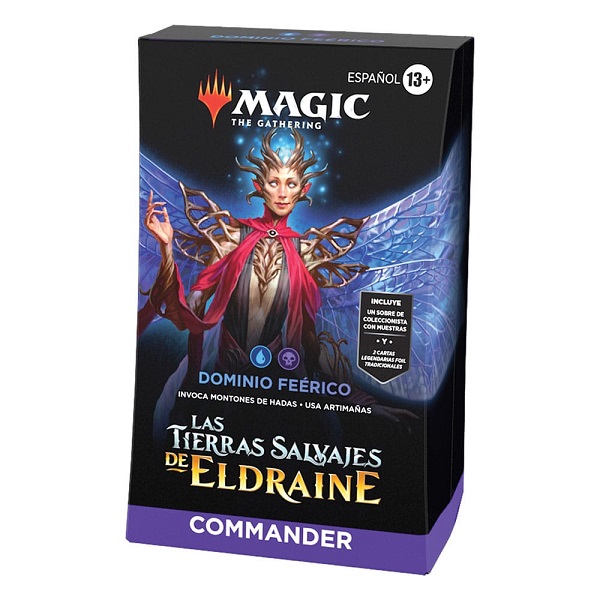 LAS TIERRAS SALVAJES DE ELDRAINE BARAJA COMMANDER DOMINIO FEERICO