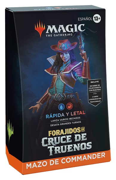 FORAJIDOS DE CRUCE DE TRUENOS BARAJA COMMANDER RAPIDA Y LETAL