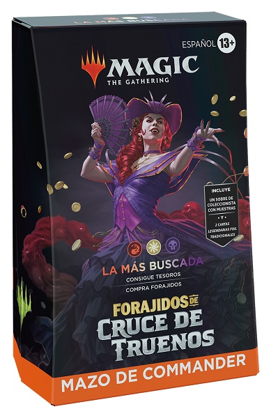 FORAJIDOS DE CRUCE DE TRUENOS BARAJA COMMANDER LA MAS BUSCADA