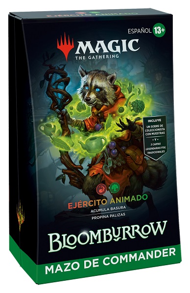 BLOOMBURROW BARAJA COMMANDER EJERCITO ANIMADO