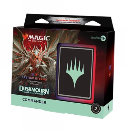 DUSKMOURN CASA DE LOS HORRORES CASTIGO ETERNO BARAJA COMMANDER