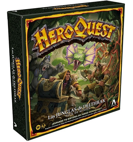 HEROQUEST LAS JUNGLAS DE DELTHRAK Pack De Mision