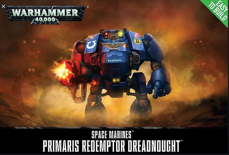 ETB PRIMARIS REDEMPTOR DREADNOUGHT