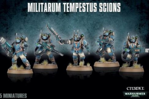 MILITARUM TEMPESTUS SCIONS