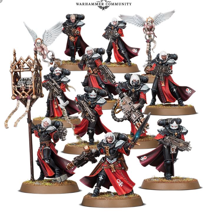 ADEPTA SORORITAS BATTLE SISTERS SQUAD