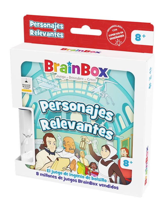 BRAINBOX POCKET PERSONAJES RELEVANTES