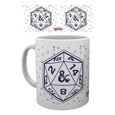 TAZA DUNGEONS & DRAGONS D20