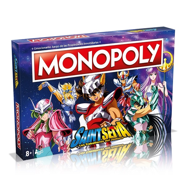 MONOPOLY SAINT SEYA - LOS CABALLEROS DEL ZODIACO