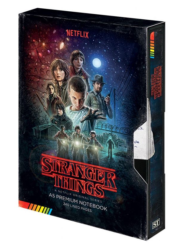 LIBRETA A5 STRANGER THINGS VHS