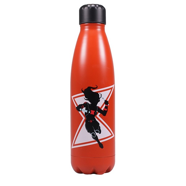 BOTELLA METALICA MARVEL VIUDA NEGRA