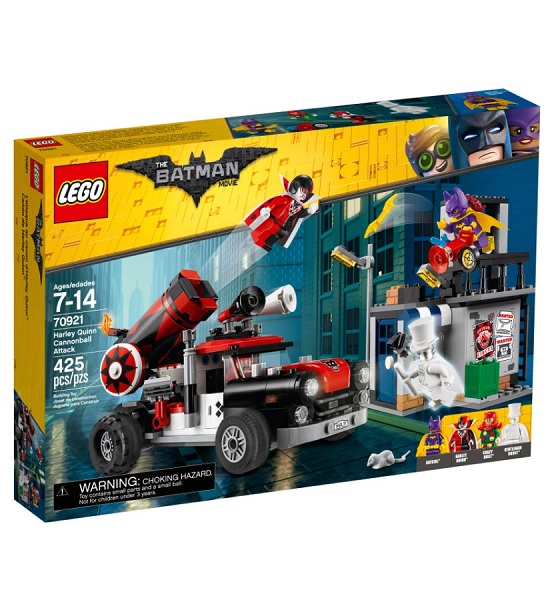 LEGO DC COMICS BATMAN CAÑON DE HARLEY QUINN