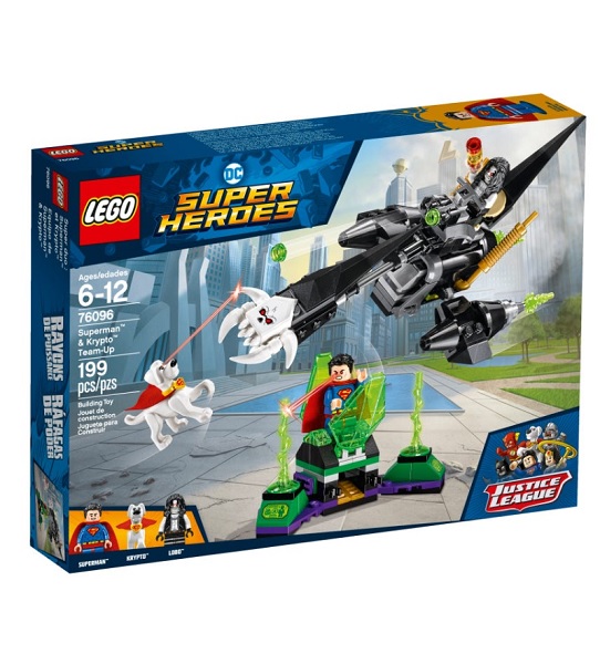LEGO LA LIGA DE LA JUSTICA SUPERMAN Y KRYPTO EQUIPO DE SUPER HÉROES