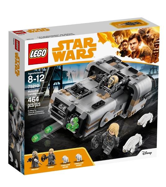 LEGO STAR WARS HAN SOLO SPEEDER TERRESTRE DE MOLOCH