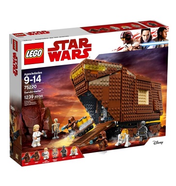 LEGO SANDCRAWLER, REPTADOR DE LAS ARENAS