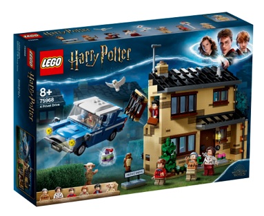 LEGO HARRY POTTER NUMERO 4 DE PRIVET DRIVE