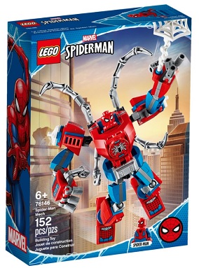 LEGO ARMADURA ROBOTICA DE SPIDER-MAN (CAJA DAÑADA)