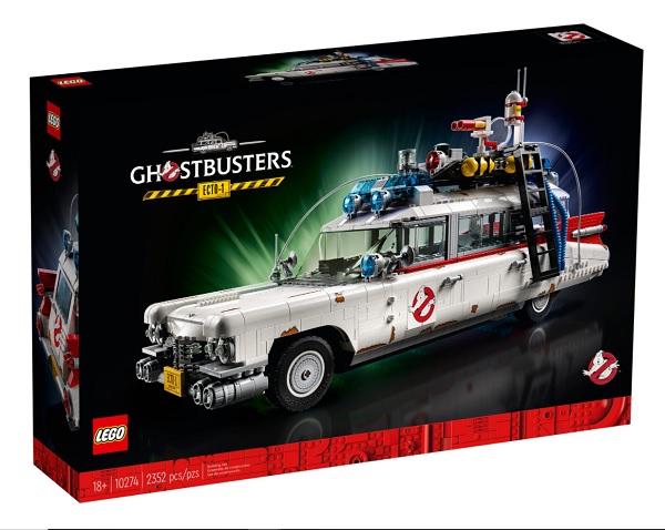 LEGO ECTO-1 DE LOS CAZAFANTASMAS