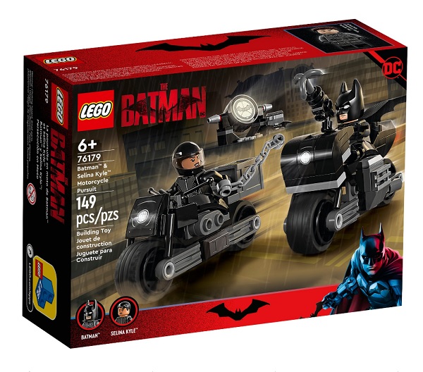 LEGO BATMAN Y SELINA KYLE PERSECUCIÓN EN MOTO