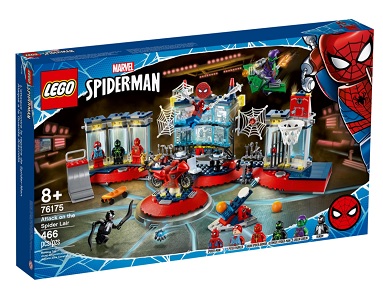 LEGO ATAQUE A LA GUARIDA ARACNIDA - MARVEL
