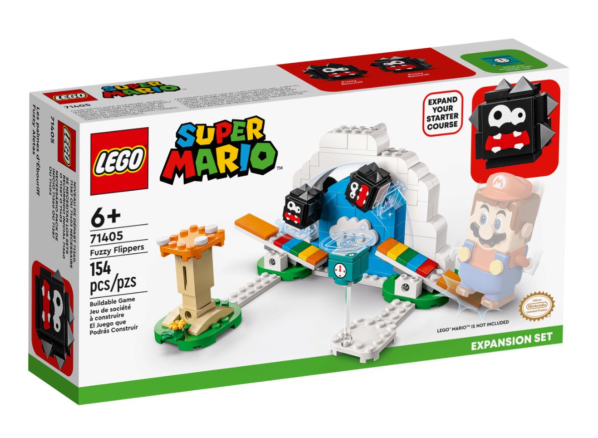 LEGO SUPER MARIO TRAMPOLINES DE LOS FUZZIES