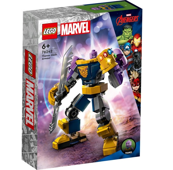 LEGO ARMADURA ROBOTICA DE THANOS