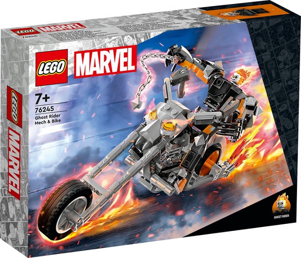 LEGO MECA Y MOTO DEL MOTORISTA FANTASMA