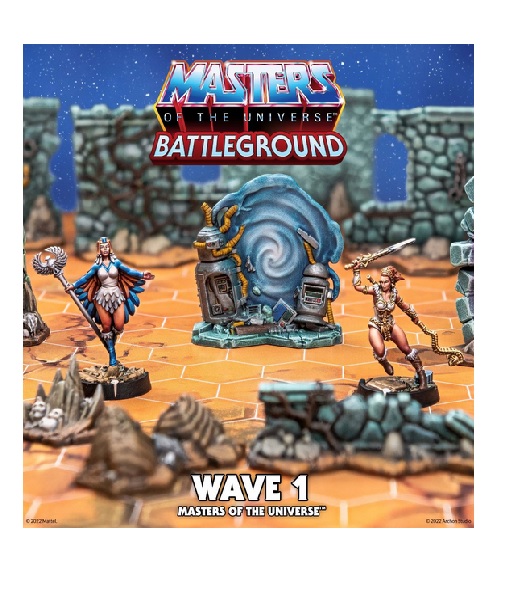 MASTERS OF THE UNIVERSE BATTLEGROUND WAVE 1 UNIVERSE WARRIORS