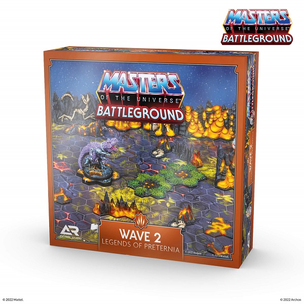 MASTERS OF THE UNIVERSE BATTLEGROUND WAVE 2 LEGENDS OF PRETERNIA