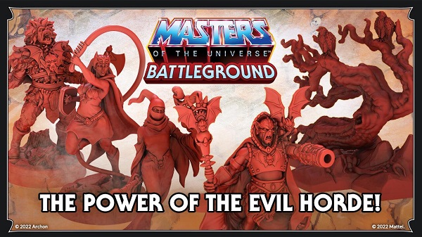 MASTERS OF THE UNIVERSE BATTLEGROUND WAVE 4 The Power of the Evil Horde