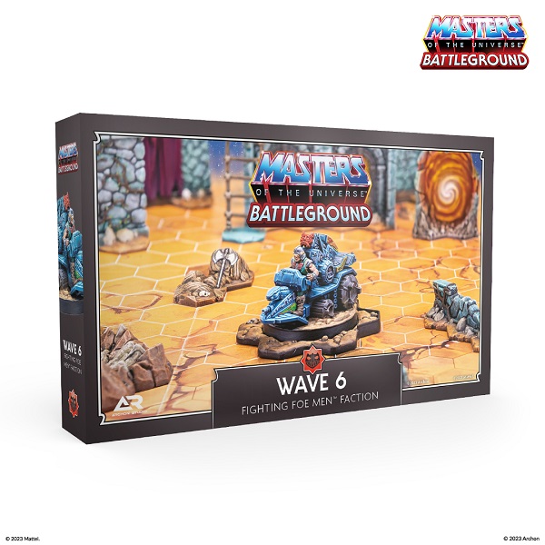 MASTERS OF THE UNIVERSE BATTLEGROUND WAVE 6 Fighting Foe Men Faction