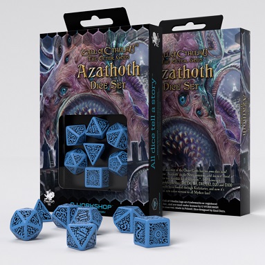 Q-WORKSHOP: CALL OF CTHULHU PACK DE DADOS THE OUTER GODS AZATHOTH