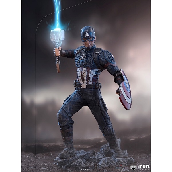 ART SCALE MARVEL VENGADORES ENDGAME CAPTAIN AMERICA SAGA DEL INFINITO