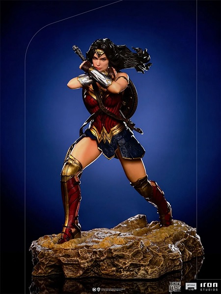 ART SCALE 1/10 DC COMICS LA LIGA DE LA JUSTICIA WONDER WOMAN DE ZACK SNYDER