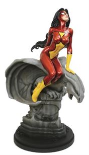 Spiderman-Woman estatua 36 cm