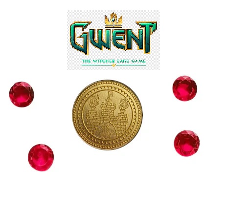 THE WITCHER GWENT TOKENS