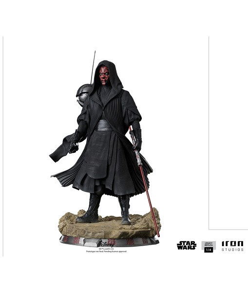 ESTATUA LEGACY RÉPLICA 1/4 STAR WARS DARTH MAUL