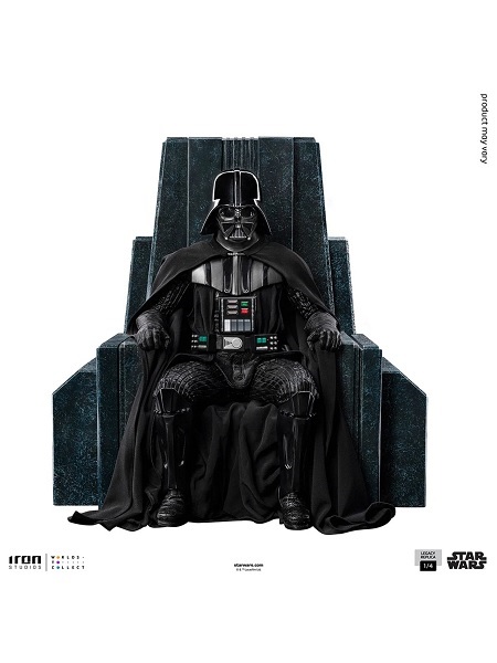 ART SCALE Statue Darth Vader on Throne - Star Wars - Legacy Replica 1/4