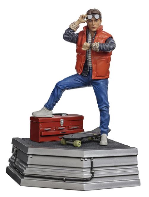 ART SCALE 1/10 REGRESO AL FUTURO ESTATUA  MARTY MCFLY