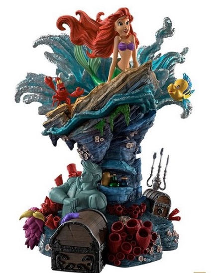 ART SCALE DISNEY ESTATUA LA SIRENITA DELUXE