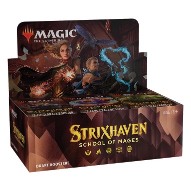 STRIXHAVEN SCHOOL OF MAGES BOOSTER CAJA DE SOBRES DE DRAFT