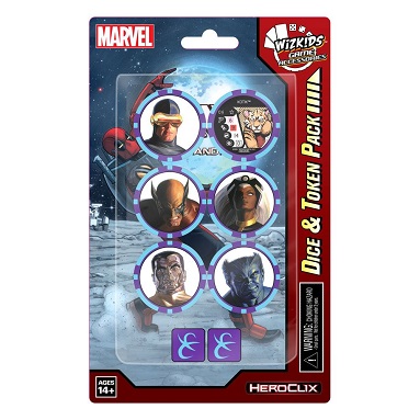 HEROCLIX X-MEN RISE AND FALL DICE AND TOKEN PACK