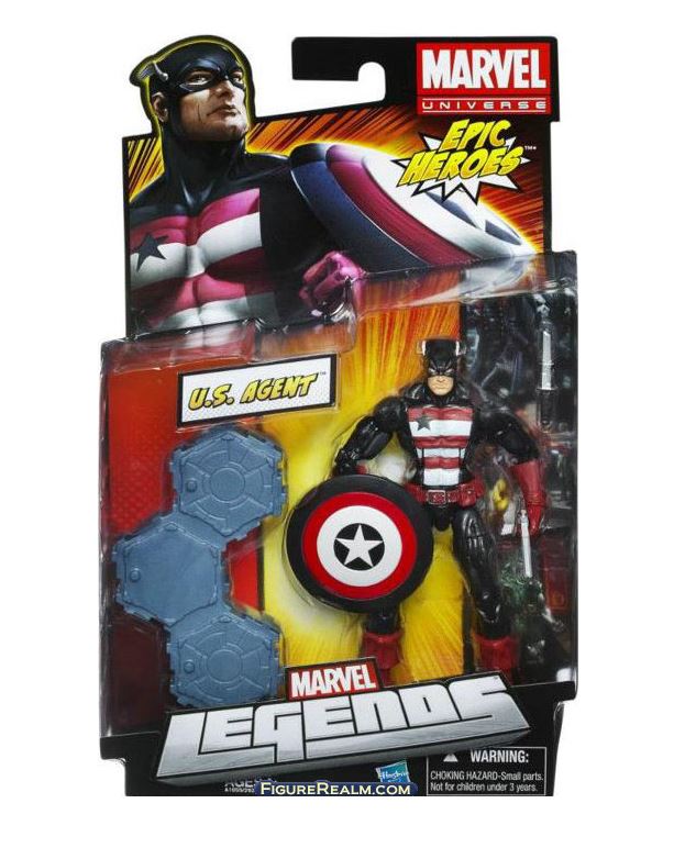 FIGURA MARVEL UNIVERSE LEGENDS 2012 WAVE 3:  U.S. AGENT