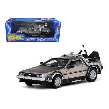 1983 DELOREAN COCHE REGRESO AL FUTURO II DIE CAST 1/18