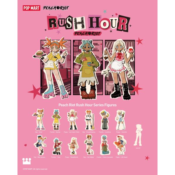 PEACH RIOT RUSH HOUR SERIES FIGURES