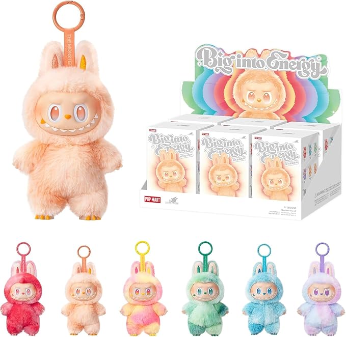 LABUBU THE MONSTERS BIG INTO ENERGY VINYL PENDANT BLIND BOX