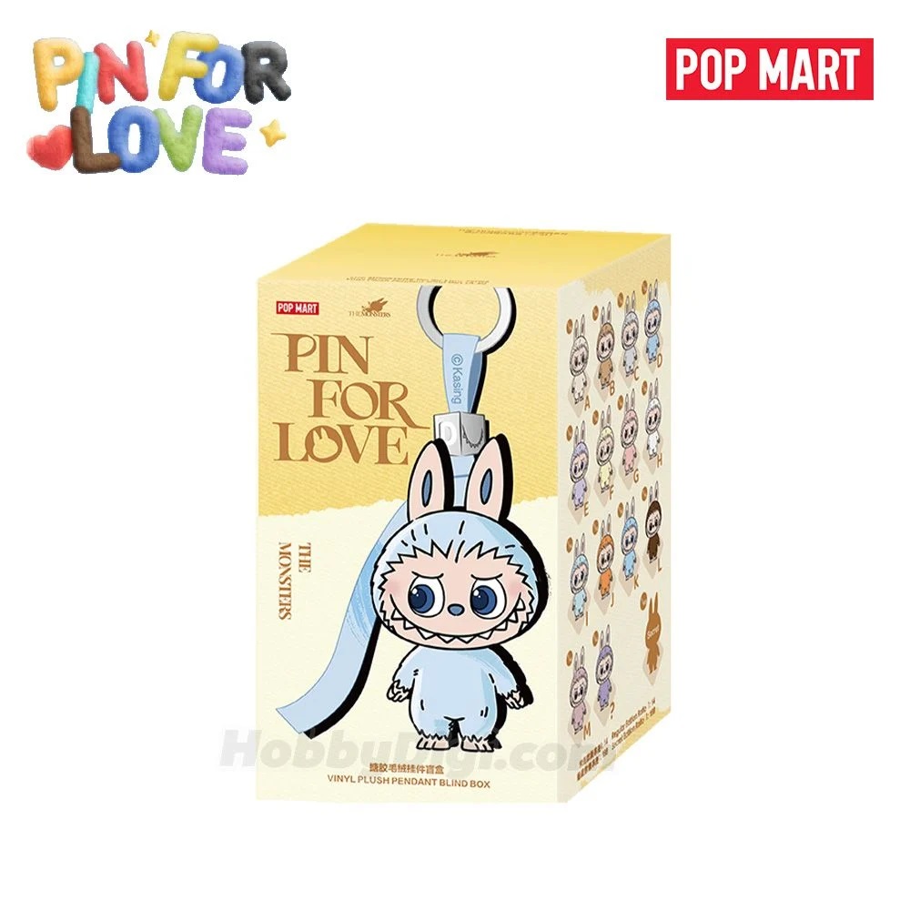 LABUBU THE MONSTERS PIN FOR LOVE VINYL PLUSH BLIND BOX A-M